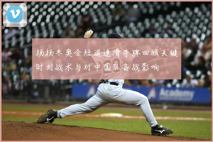 杨杨冬奥会短道速滑夺牌回顾关键时刻战术与对中国队备战影响